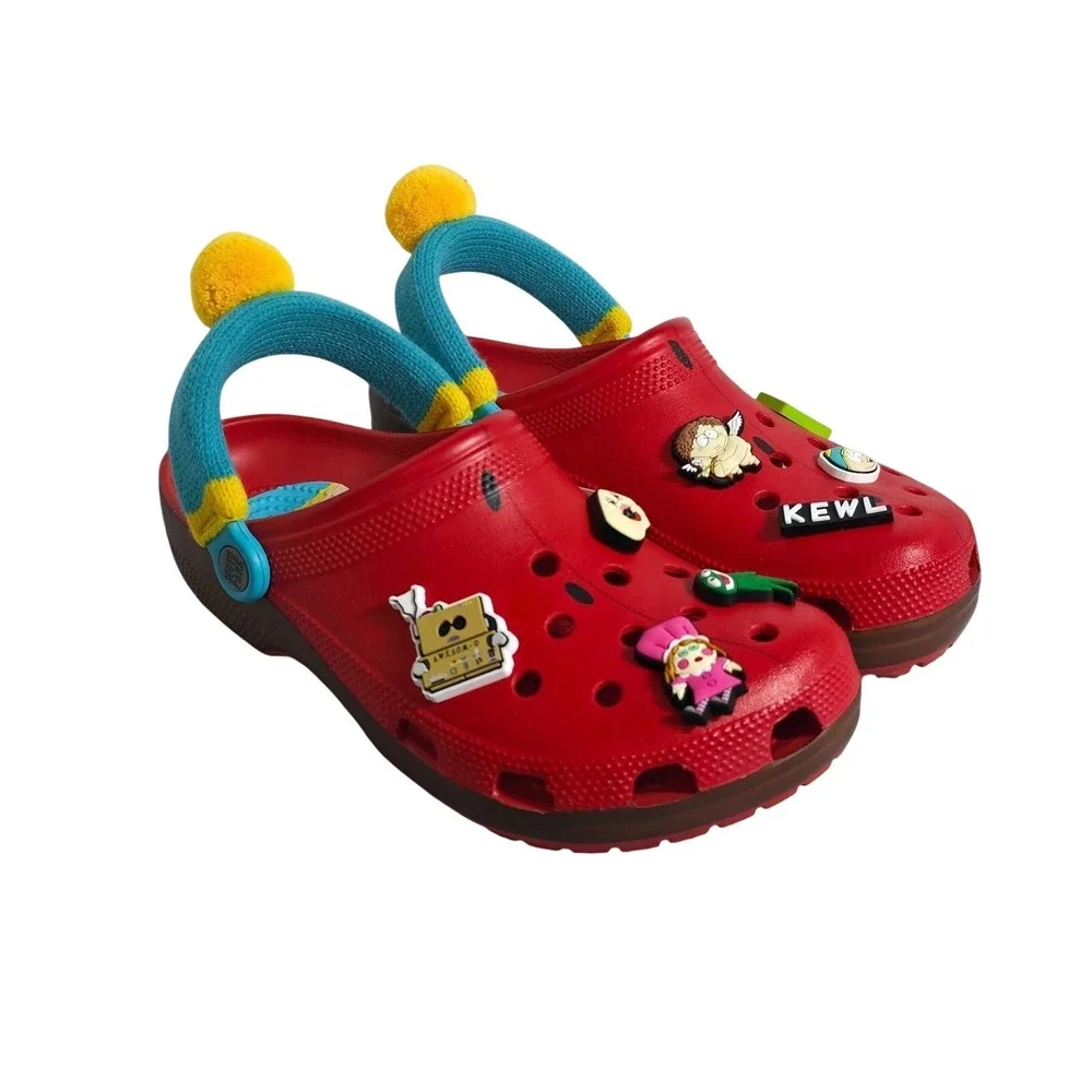Crocs South Park Eric Cartman Classic‎ Clogs Size Men's 9 Women's 11 211500-90H